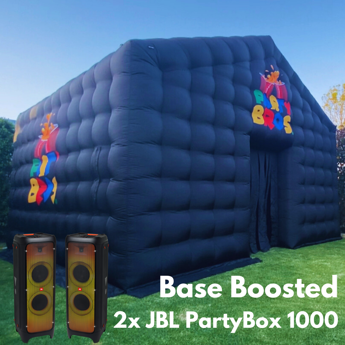 Black Inflatable Nightclub Hire Package