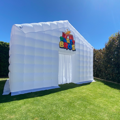 White Inflatable Nightclub Hire Package