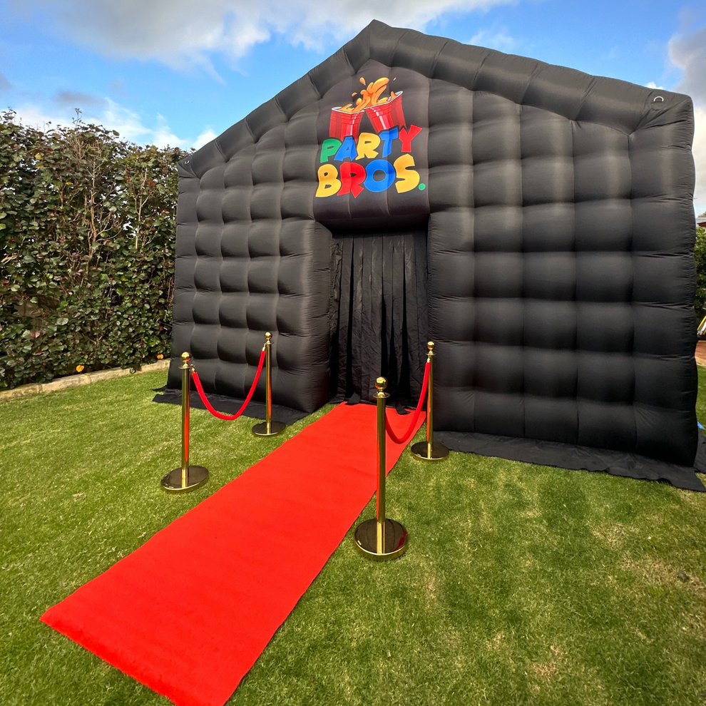 Inflatable Black Nightclub Hire 🔥 Portable Blow Up Nightclub Perth 🎈 ...