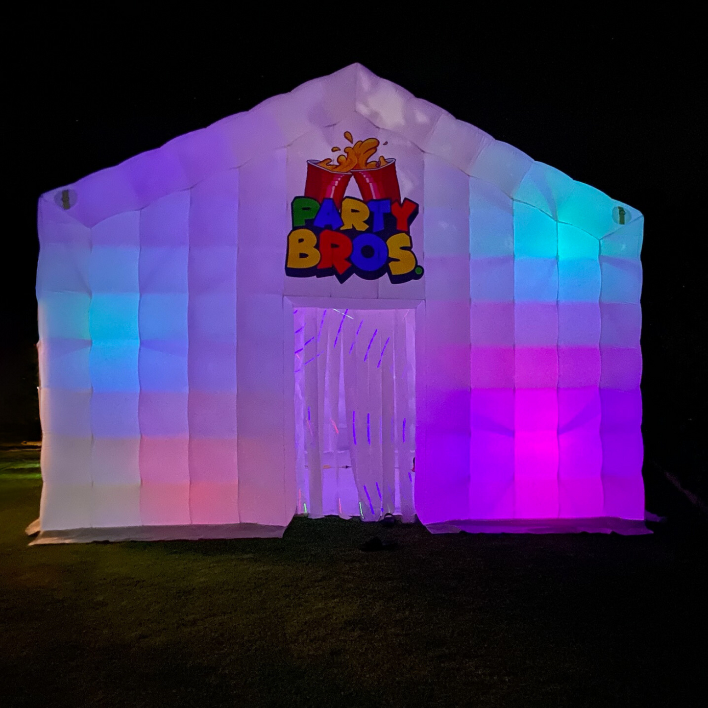 White Inflatable Nightclub Hire Package